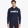 Hd Fz Sweat Sudadera con capucha y cremallera completa Diadora Club Tennis