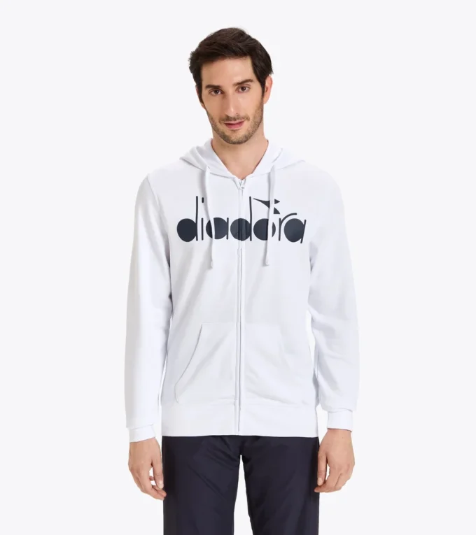Hd Fz Sweat Sudadera con capucha y cremallera completa Diadora Club Tennis