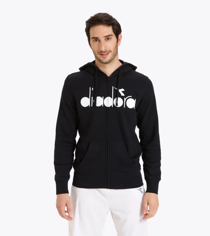 Hd Fz Sweat Sudadera con capucha y cremallera completa Diadora Club Tennis
