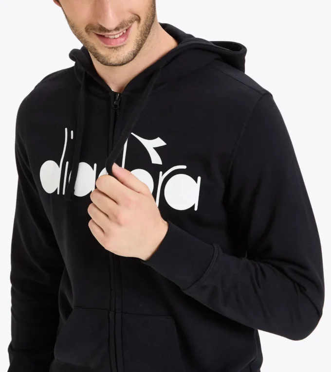 Hd Fz Sweat Sudadera con capucha y cremallera completa Diadora Club Tennis