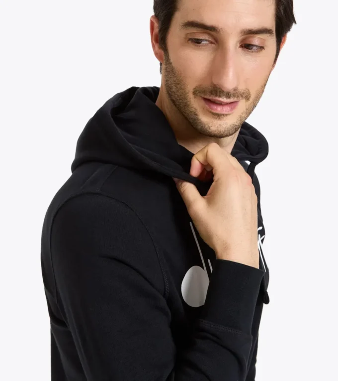 Hd Fz Sweat Sudadera con capucha y cremallera completa Diadora Club Tennis