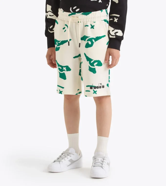 Jb. Bermuda Bermuda con logo Smile – Ajuste cómodo – Niño