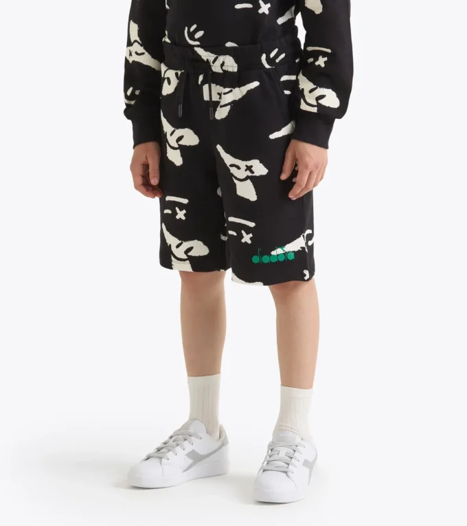 Jb. Bermuda Bermuda con logo Smile – Ajuste cómodo – Niño