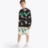 Jb. Bermuda Bermuda con logo Smile – Ajuste cómodo – Niño