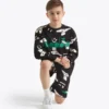 Jb. Bermuda Bermuda con logo Smile – Ajuste cómodo – Niño