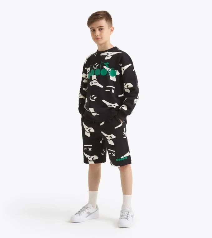 Jb. Bermuda Bermuda con logo Smile – Ajuste cómodo – Niño