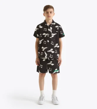 Jb. Conjunto Smile Logo Chándal deportivo – Ajuste cómodo – Niño