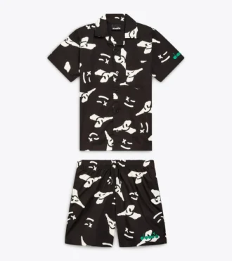 Jb. Conjunto Smile Logo Chándal deportivo – Ajuste cómodo – Niño