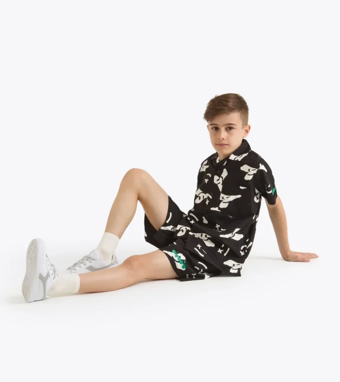 Jb. Conjunto Smile Logo Chándal deportivo – Ajuste cómodo – Niño Jb. Conjunto Smile Logo Chándal deportivo – Ajuste cómodo – Niño