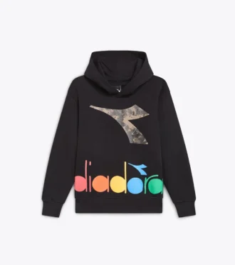Jb. Hoodie Fregio Sudadera con capucha con detalles descoloridos – Niño