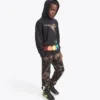 Jb. Hoodie Fregio Sudadera con capucha con detalles descoloridos – Niño Jb. Hoodie Fregio Sudadera con capucha con detalles descoloridos – Niño