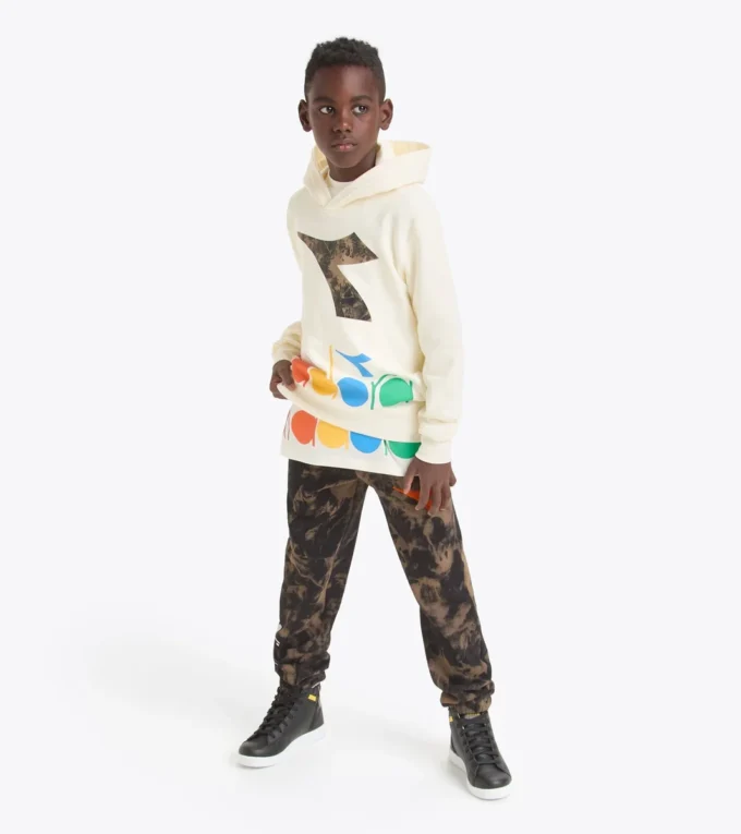 Jb. Hoodie Fregio Sudadera con capucha con detalles descoloridos – Niño Jb. Hoodie Fregio Sudadera con capucha con detalles descoloridos – Niño