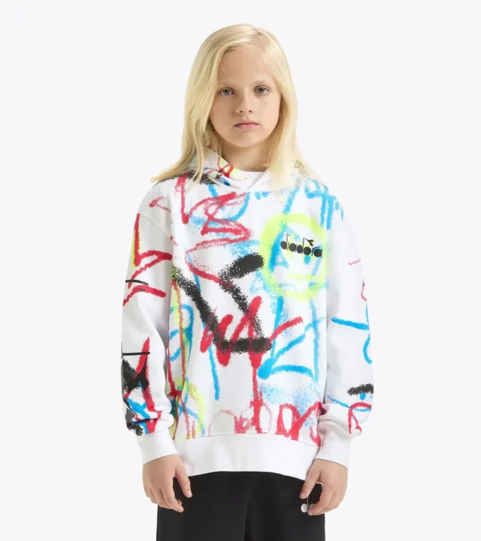 Jb. Hoodie Graffiti Sudadera con capucha – Estampado inspirado en el graffiti – Niño Jb. Hoodie Graffiti Sudadera con capucha – Estampado inspirado en el graffiti – Niño
