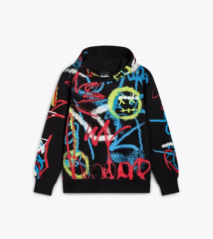 Jb. Hoodie Graffiti Sudadera con capucha – Estampado inspirado en el graffiti – Niño Jb. Hoodie Graffiti Sudadera con capucha – Estampado inspirado en el graffiti – Niño