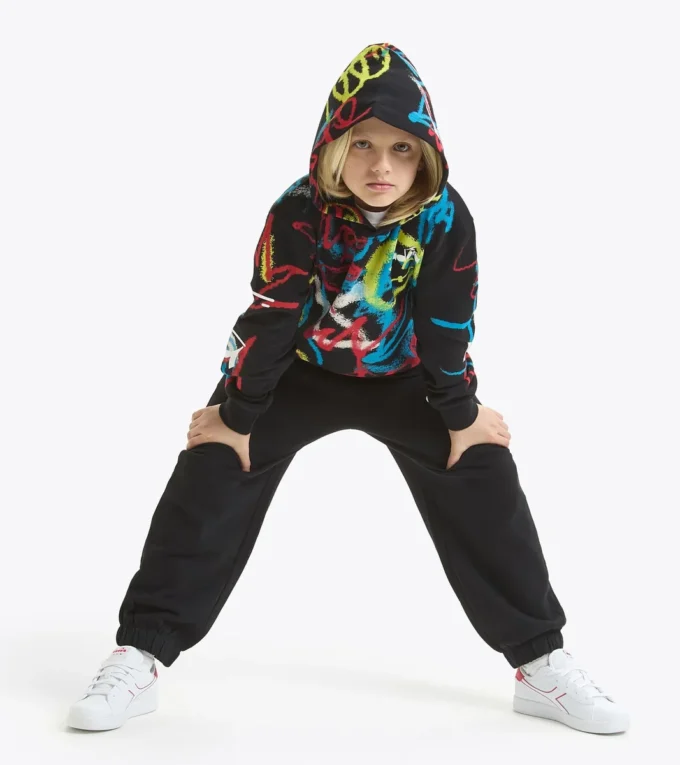 Jb. Hoodie Graffiti Sudadera con capucha – Estampado inspirado en el graffiti – Niño Jb. Hoodie Graffiti Sudadera con capucha – Estampado inspirado en el graffiti – Niño