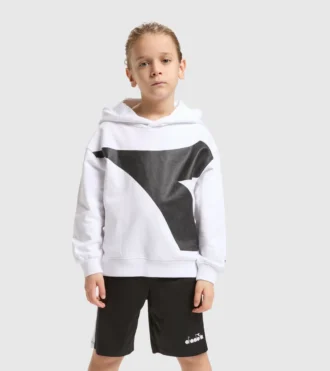Jb.Hoodie Power Logo Sudadera deportiva con maxi logotipo – Niños
