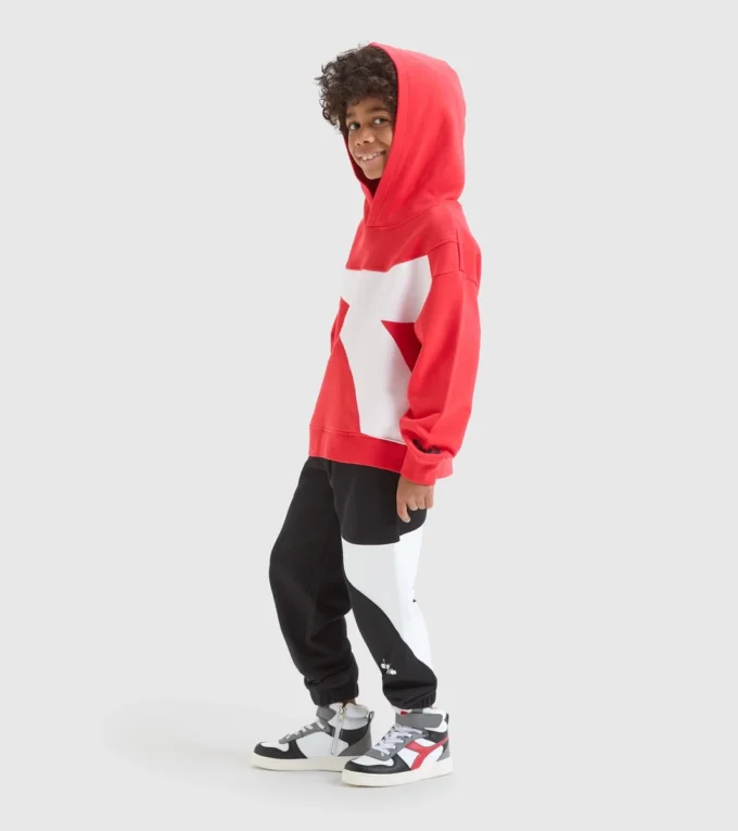 Jb.Hoodie Power Logo Sudadera deportiva con maxi logotipo – Niños Jb.Hoodie Power Logo Sudadera deportiva con maxi logotipo – Niños