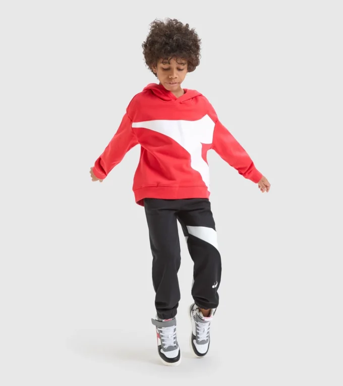 Jb.Hoodie Power Logo Sudadera deportiva con maxi logotipo – Niños Jb.Hoodie Power Logo Sudadera deportiva con maxi logotipo – Niños