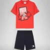Jb.Set Ss Playground Conjunto de pantalón corto y camiseta de algodón – Niños Jb.Set Ss Playground Conjunto de pantalón corto y camiseta de algodón – Niños