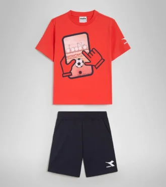 Jb.Set Ss Playground Conjunto de pantalón corto y camiseta de algodón – Niños