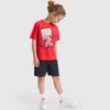 Jb.Set Ss Playground Conjunto de pantalón corto y camiseta de algodón – Niños Jb.Set Ss Playground Conjunto de pantalón corto y camiseta de algodón – Niños