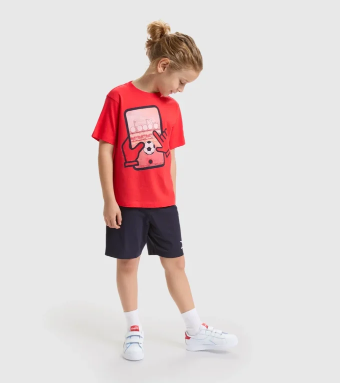 Jb.Set Ss Playground Conjunto de pantalón corto y camiseta de algodón – Niños Jb.Set Ss Playground Conjunto de pantalón corto y camiseta de algodón – Niños