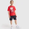 Jb.Set Ss Playground Conjunto de pantalón corto y camiseta de algodón – Niños Jb.Set Ss Playground Conjunto de pantalón corto y camiseta de algodón – Niños