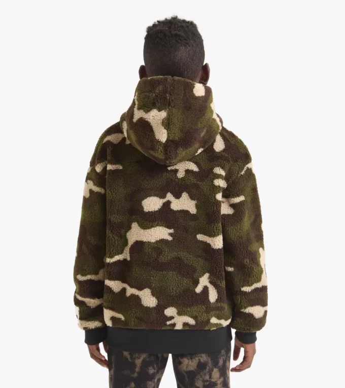Jb. Sudadera con capucha Teddy Fz Camo – Niños Jb. Sudadera con capucha Teddy Fz Camo – Niños