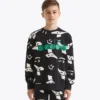 Jb. Sudadera Sudadera con cuello redondo y logo Smile – Niño