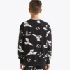 Jb. Sudadera Sudadera con cuello redondo y logo Smile – Niño