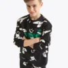 Jb. Sudadera Sudadera con cuello redondo y logo Smile – Niño