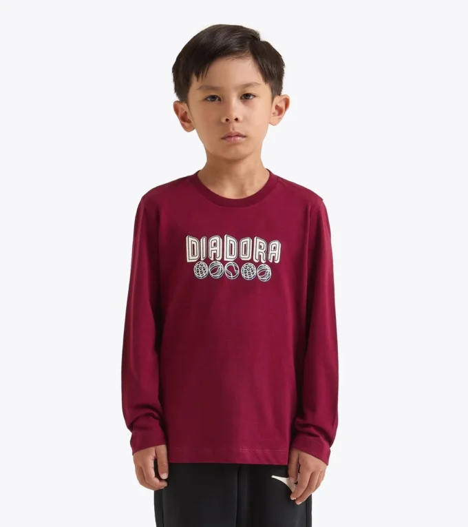 Jb. T-Shirt Ls Logo Camiseta de manga larga de algodón – Niño