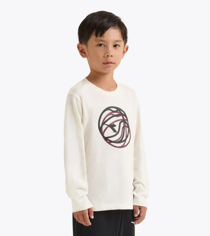Jb. T-Shirt Ls Logo Camiseta de manga larga de algodón – Niño