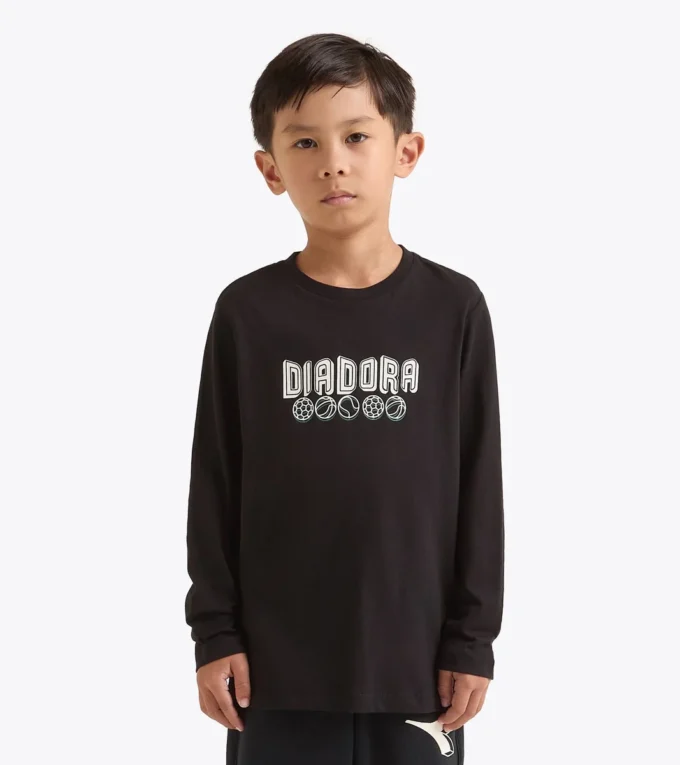 Jb. T-Shirt Ls Logo Camiseta de manga larga de algodón – Niño