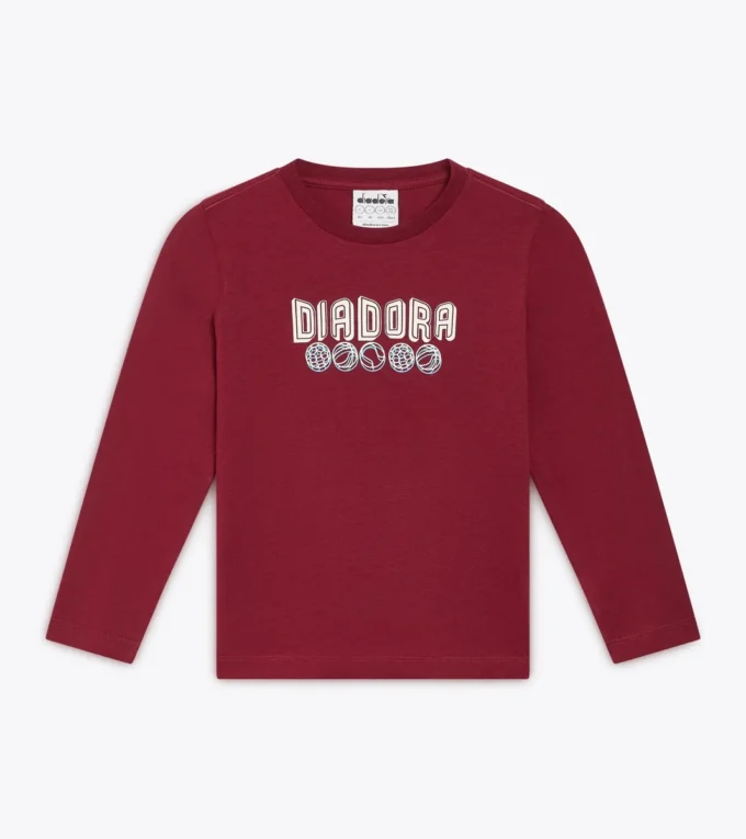 Jb. T-Shirt Ls Logo Camiseta de manga larga de algodón – Niño