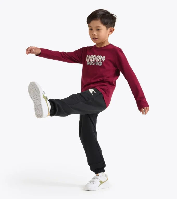 Jb. T-Shirt Ls Logo Camiseta de manga larga de algodón – Niño
