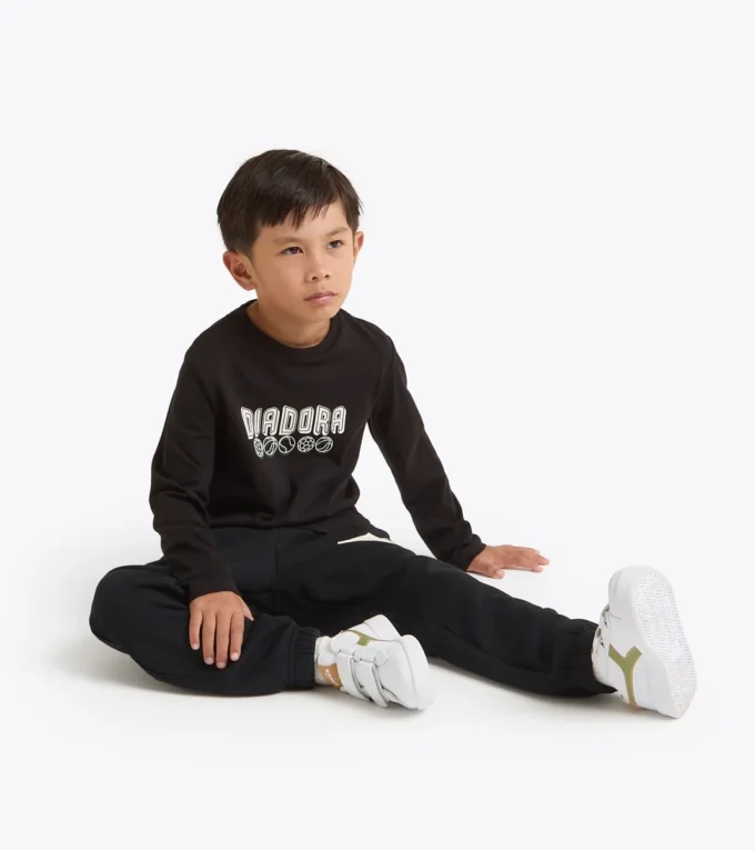 Jb. T-Shirt Ls Logo Camiseta de manga larga de algodón – Niño
