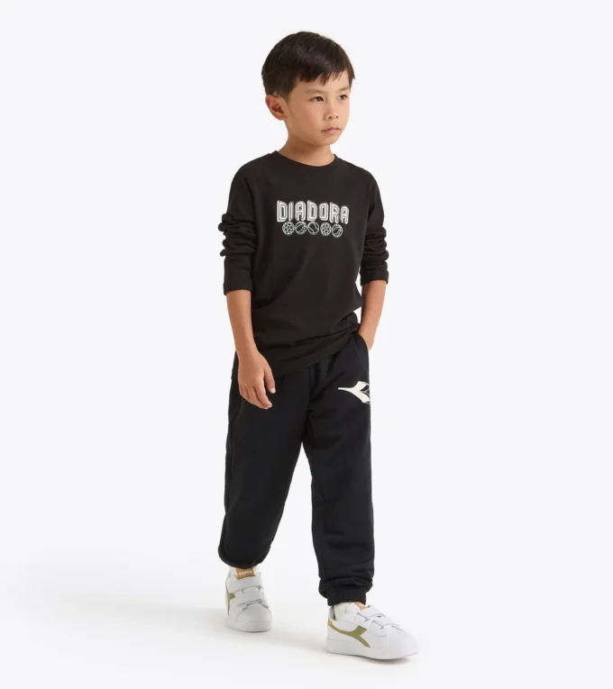Jb. T-Shirt Ls Logo Camiseta de manga larga de algodón – Niño
