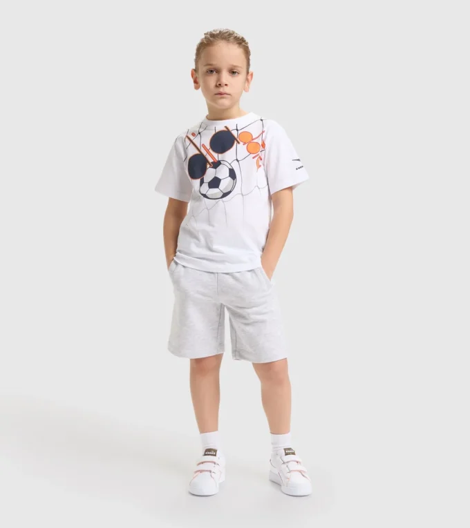 Jb.T-Shirt Ss Diadora Fc Camiseta deportiva de algodón – Niño Jb.T-Shirt Ss Diadora Fc Camiseta deportiva de algodón – Niño