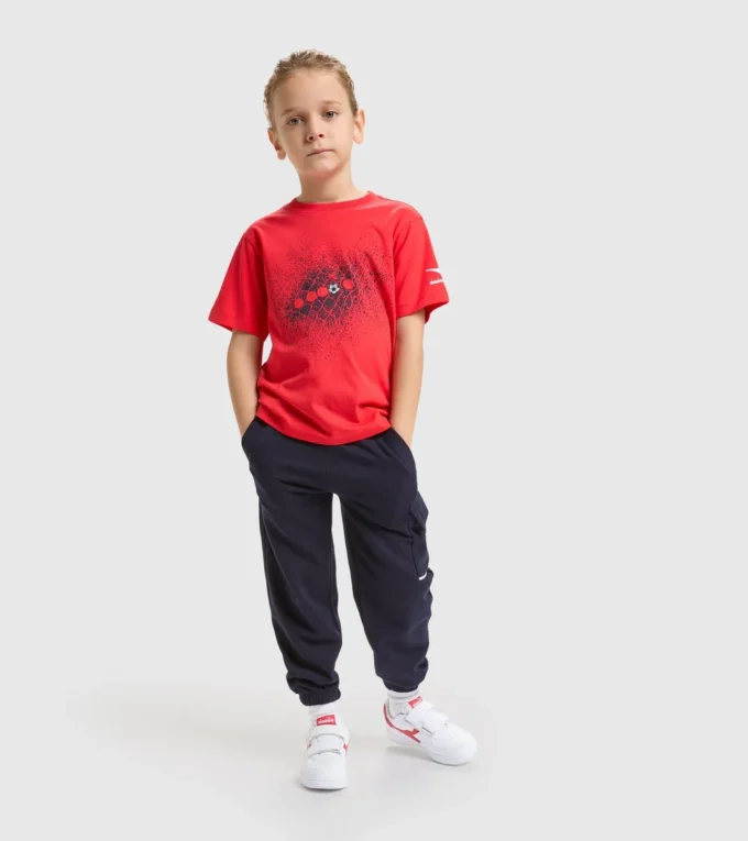 Jb.T-Shirt Ss Diadora Fc Camiseta deportiva de algodón – Niño Jb.T-Shirt Ss Diadora Fc Camiseta deportiva de algodón – Niño