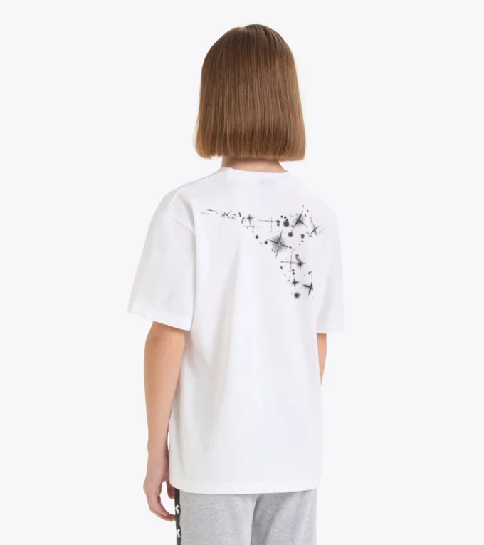 Jg. Camiseta Ss Fregio Stars Camiseta de algodón – Niña