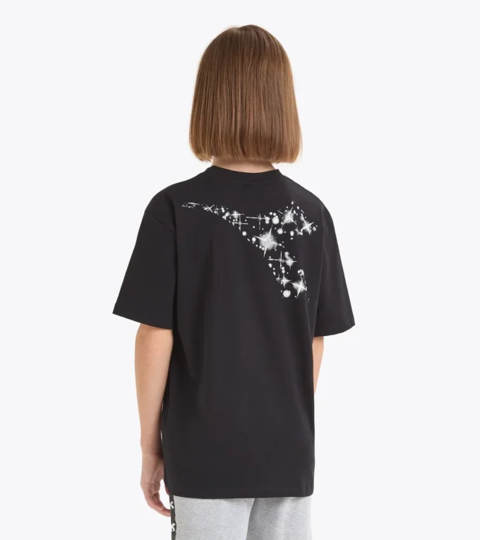 Jg. Camiseta Ss Fregio Stars Camiseta de algodón – Niña