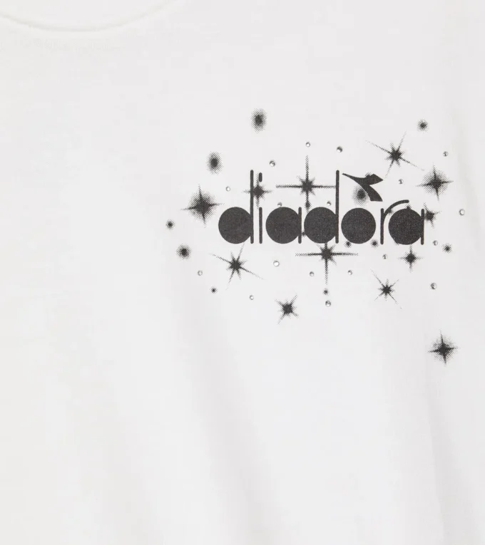 Jg. Camiseta Ss Fregio Stars Camiseta de algodón – Niña
