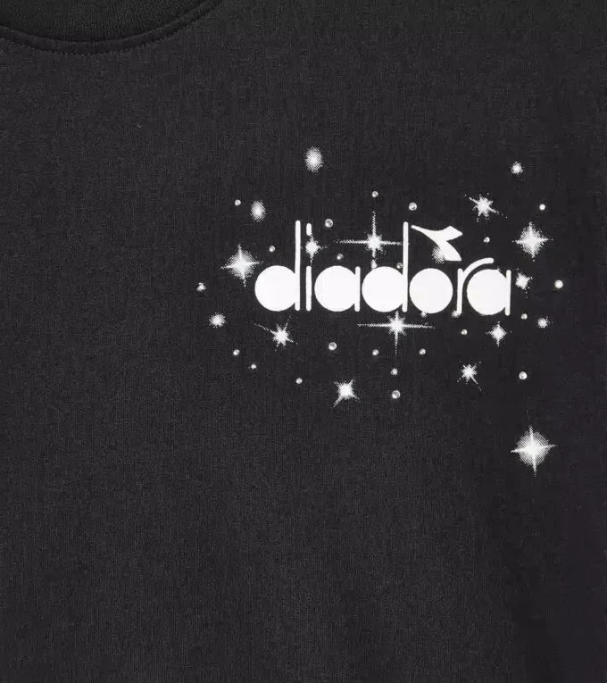 Jg. Camiseta Ss Fregio Stars Camiseta de algodón – Niña