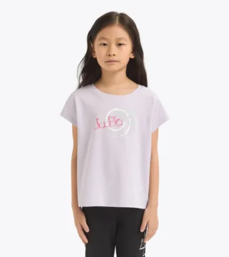 Jg. Camiseta Ss Graffiti Camiseta de algodón – Niñas