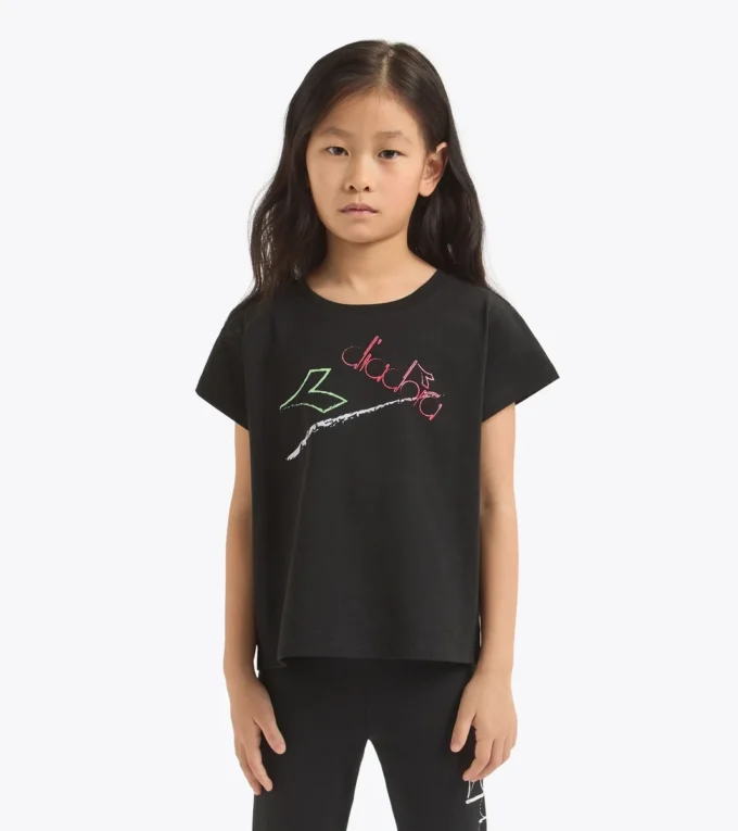Jg. Camiseta Ss Graffiti Camiseta de algodón – Niñas Jg. Camiseta Ss Graffiti Camiseta de algodón – Niñas