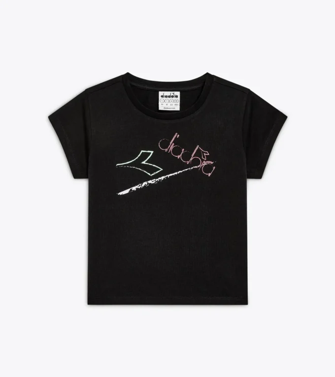 Jg. Camiseta Ss Graffiti Camiseta de algodón – Niñas Jg. Camiseta Ss Graffiti Camiseta de algodón – Niñas