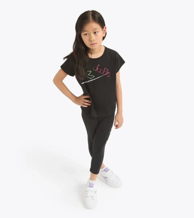 Jg. Camiseta Ss Graffiti Camiseta de algodón – Niñas Jg. Camiseta Ss Graffiti Camiseta de algodón – Niñas