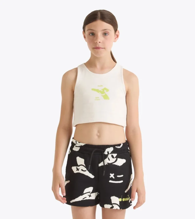 Jg. Crop Top Smile Logo Camiseta corta con logotipo – Niña Jg. Crop Top Smile Logo Camiseta corta con logotipo – Niña