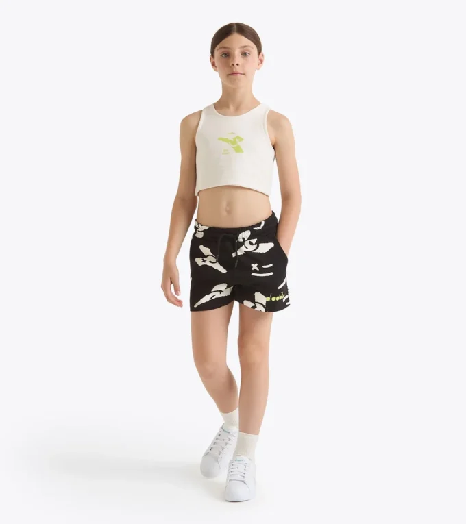 Jg. Crop Top Smile Logo Camiseta corta con logotipo – Niña Jg. Crop Top Smile Logo Camiseta corta con logotipo – Niña